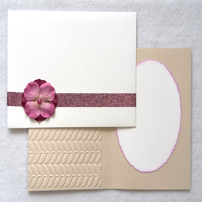 Sweet Pink Greeting or Birthday Card