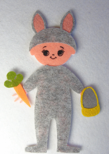 Felt Decoration for a Child's Bedroom or use them Attached to a Birthday Card